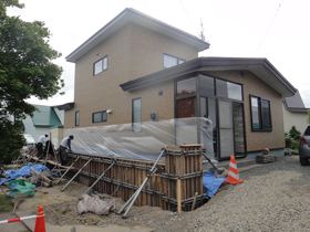 外溝工事
